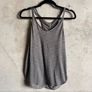 5 for $25 | Lululemon gray spaghetti strap tank top